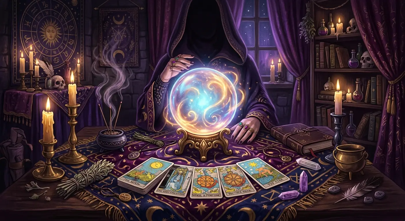 Ilustración del juego Madame Destiny